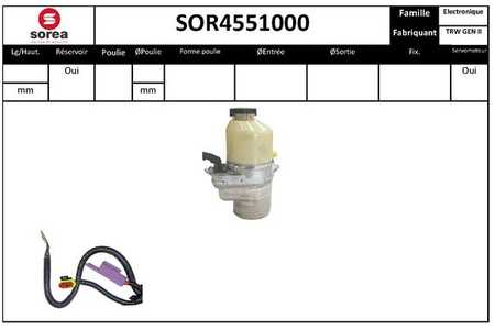 SNRA Servopumpe, Hydraulikpumpe-0