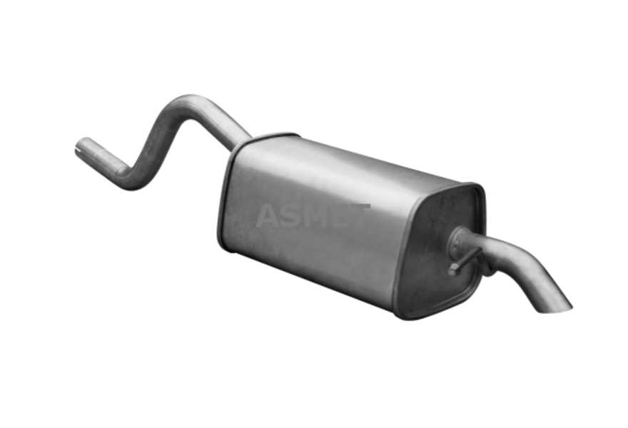 ASMET Endschalldämpfer,  Auspuff-Endtopf-0