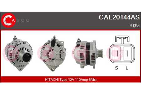 CASCO Lichtmaschine, Generator Brand New HQ-0