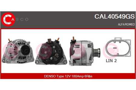 CASCO Lichtmaschine, Generator Genuine-0