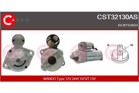 CASCO Anlasser, Starter Brand New HQ-0