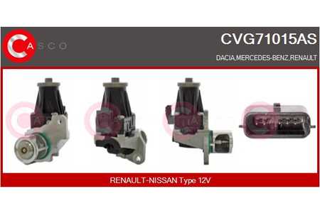 CASCO Valvola ricircolo gas scarico-EGR Brand New HQ-0