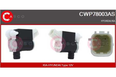 CASCO Pompa acqua lavaggio, Pulizia cristalli Brand New HQ-0