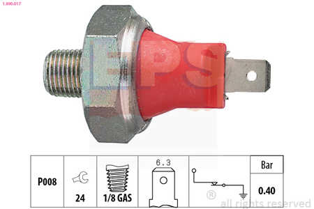 EPS Interruttore a pressione olio Made in Italy - OE Equivalent-0