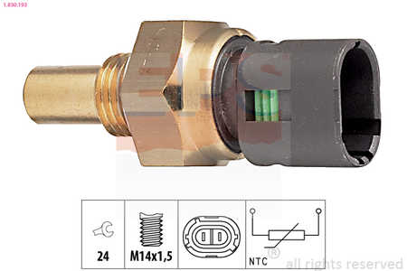 EPS Sensore, Temperatura olio Made in Italy - OE Equivalent-0