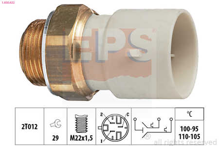 EPS Kühlerlüfter-Temperaturschalter Made in Italy - OE Equivalent-0