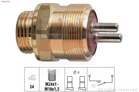 EPS Rückfahrscheinwerfer-Schalter Made in Italy - OE Equivalent-0