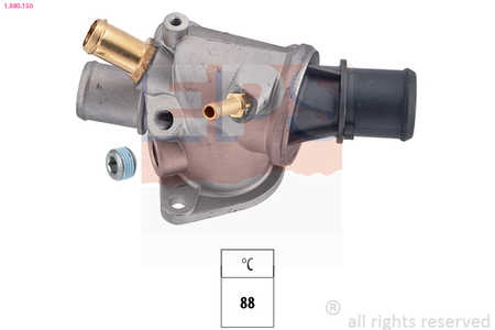 EPS Thermostat, Kühlwasserregler Made in Italy - OE Equivalent-0