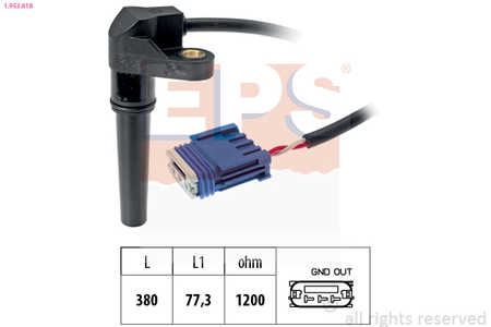 EPS Toerentalsensor, automatische aandrijving Made in Italy - OE Equivalent-0