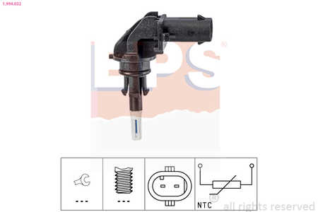 EPS Ansauglufttemperatur-Sensor,  Made in Italy - OE Equivalent-0