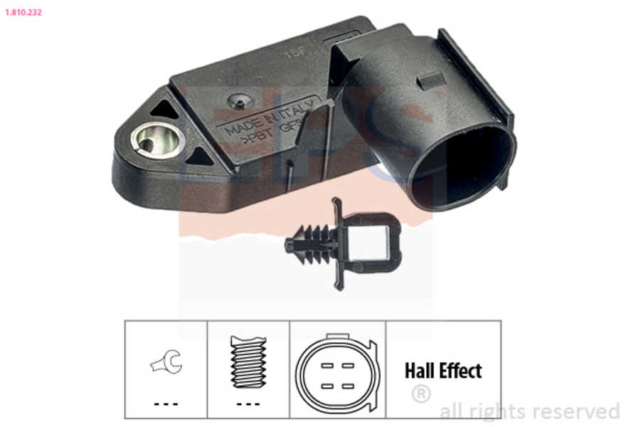 EPS Interruptor luces freno Made in Italy - OE Equivalent-0