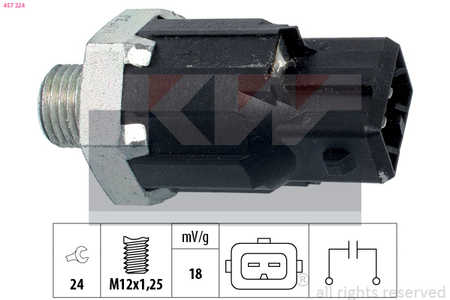 KW Detonatiesensor Made in Italy - OE Equivalent-0
