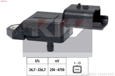 KW Sensor de presión de aire, adaptación a la altura Made in Italy - OE Equivalent-0