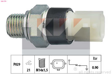 KW Interruttore a pressione olio Made in Italy - OE Equivalent-0