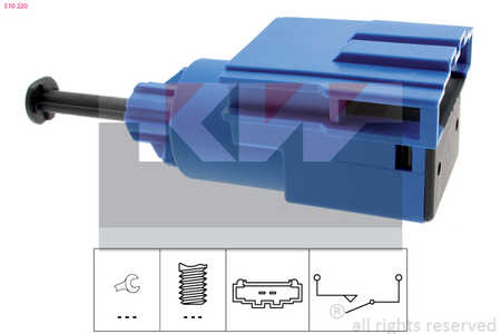 KW Conmutador, accionamiento embrague (control veloc.) Made in Italy - OE Equivalent-0