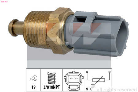 KW Öltemperatur-Sensor Made in Italy - OE Equivalent-0