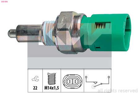 KW Rückfahrscheinwerfer-Schalter Made in Italy - OE Equivalent-0