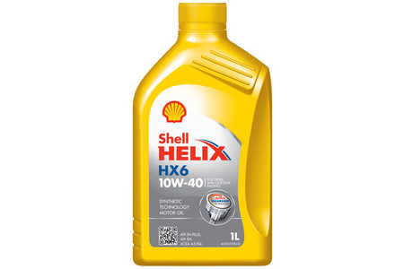 Shell Olio motore Helix HX6 10W-40-0