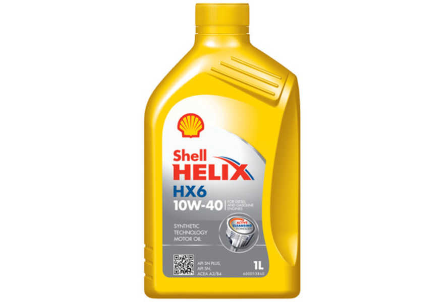 Shell Olio motore Helix HX6 10W-40-0