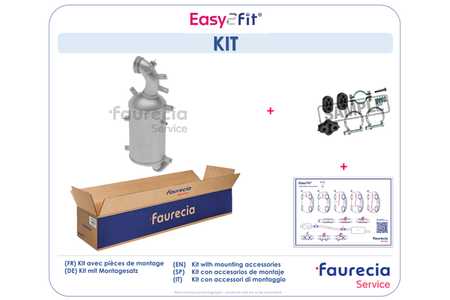 Faurecia Rußfilter, Partikelfilter Kit Easy2Fit-0