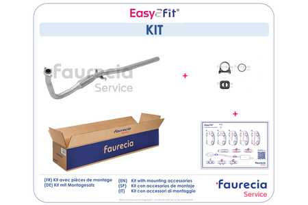 Faurecia Abgasrohr Kit Easy2Fit-0