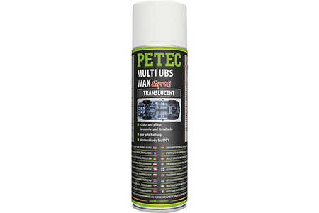 Petec Unterbodenschutz Multi UBS Wax Spray, translucent-0