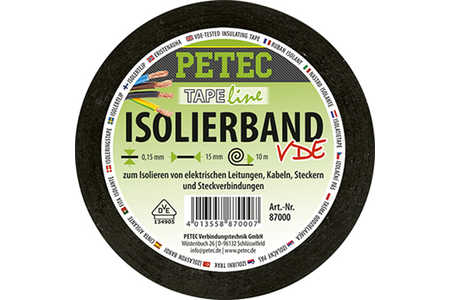 Petec Isolierband ISOLIERBAND VDE-geprüft-0