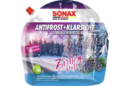 Sonax Anticongelante, sistema de lavado de parabrisas Anticongelante+visión clara -20 °C-0