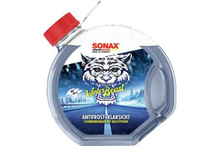 Sonax Antigelo, Dispositivo lavavetri WinterBeast Antifreeze+Clear View -20 °C-0