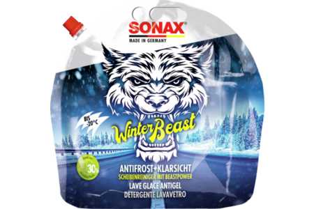 Sonax Anticongelante, sistema de lavado de parabrisas WinterBeast Anticongelante+visión clara -20 °C-0