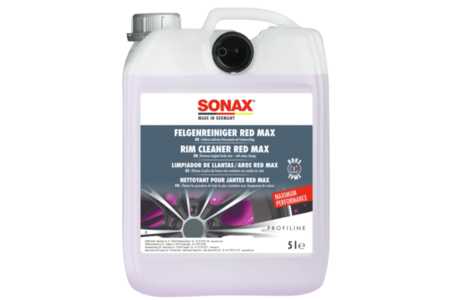 Sonax Detergente para llantas Limpiador de llantas/aros Red Max-0