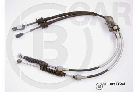 B CAR Cable de accionamiento, caja de cambios manual-0