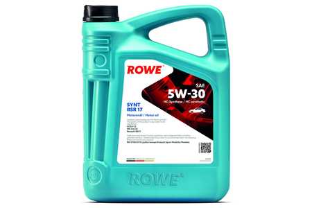 ROWE Motoröl HIGHTEC SYNT RSR 17 SAE 5W-30 (20370)-0
