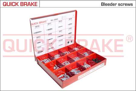 QUICK BRAKE Assortimento, Bulloni spurgo aria-0
