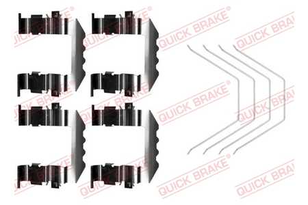 QUICK BRAKE Kit accessori, Pastiglia freno-0