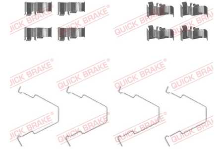 QUICK BRAKE Kit de accesorios, pastillas de frenos-0