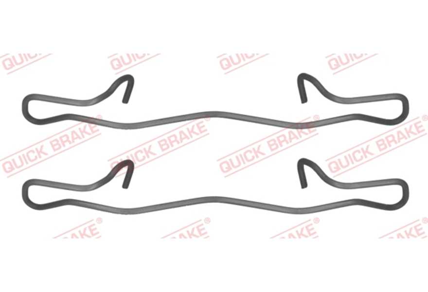 QUICK BRAKE Kit de accesorios, pastillas de frenos-0