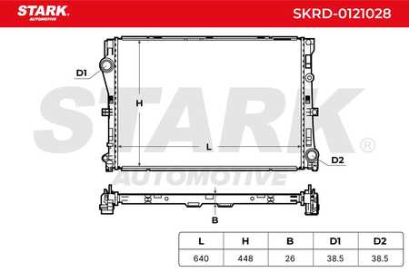STARK Radiador de refrigeración-0