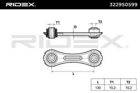 RIDEX Barra estabilizadora, puntal de balanceo-0
