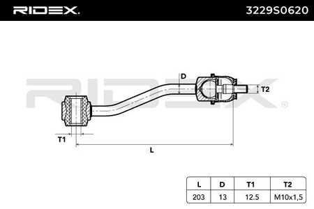 RIDEX Stabilisator-Stange/Strebe, Pendelstütze-0