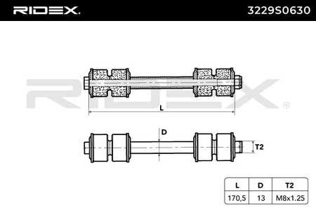 RIDEX Stabilisatorstang/balk, pendelsteun-0