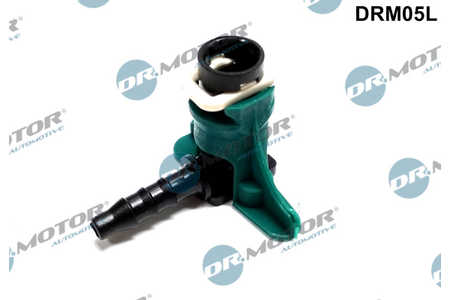 Dr.Motor Automotive Empalmador de tubo, tubo flexible de combustible-0