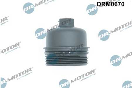 Dr.Motor Automotive Cubierta, caja filtro de aceite-0
