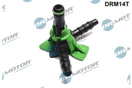 Dr.Motor Automotive Empalmador de tubo, tubo flexible de combustible-0