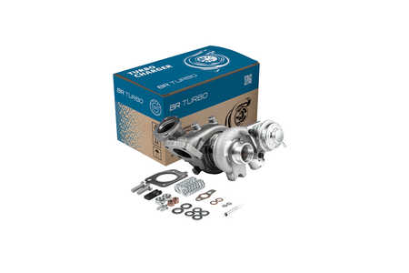 BR Turbo Abgasturbolader NEW BR TURBO TURBOCHARGER WITH MOUNTING KIT-0