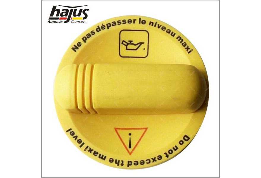 hajus Autoteile Bouchon, goulotte de remplissage d'huile-0